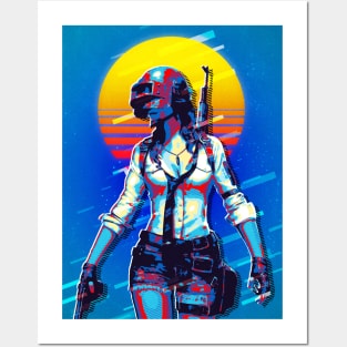 Pubg girl Posters and Art